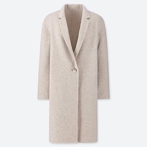 Uniqlo wool trench coat